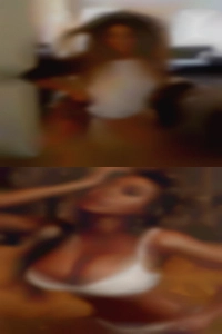 Mature women-plain black faces.
